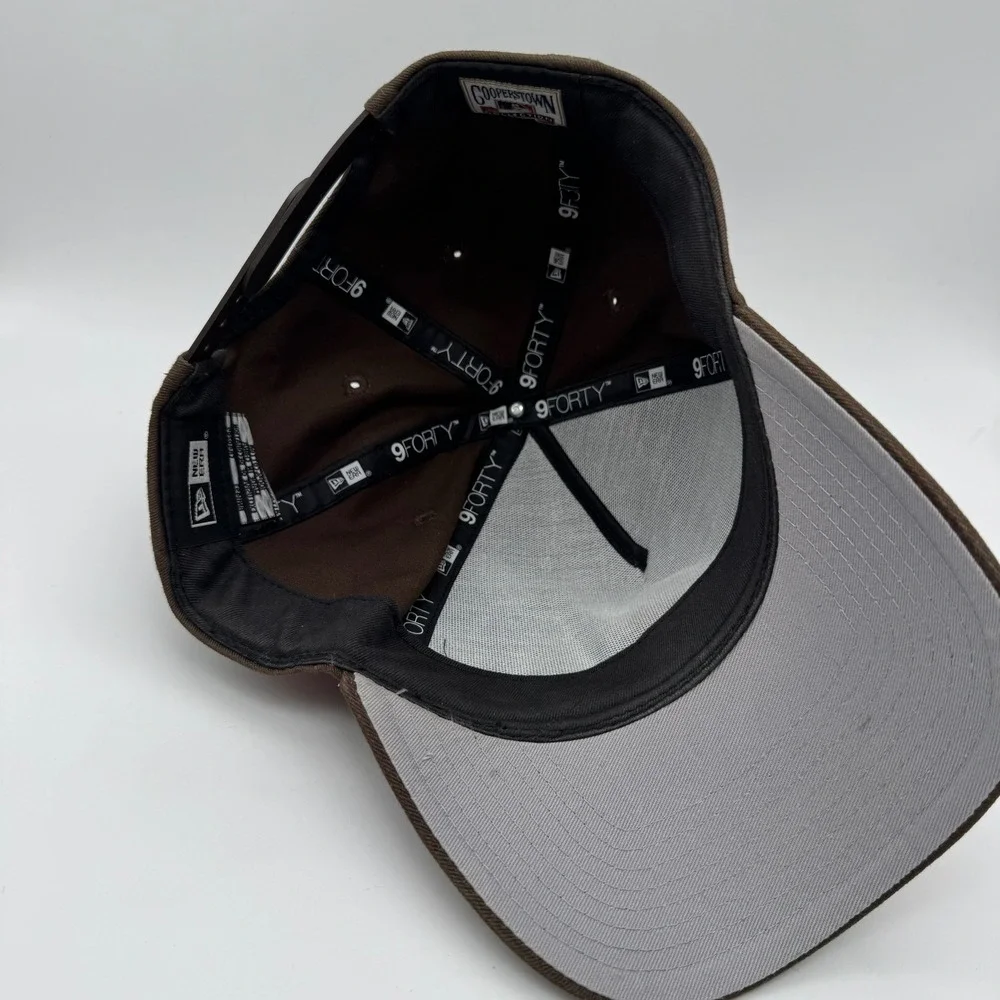 New Era Chicago White Sox 9FORTY Snapback Hat Brown 1906 World‎ Series Patch MLB